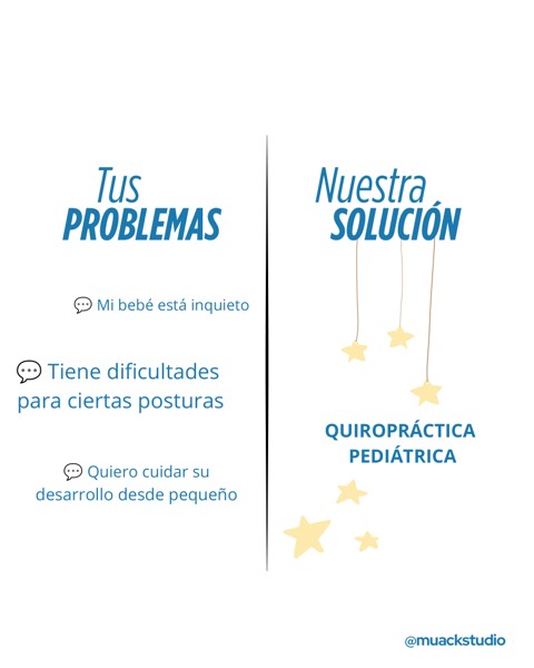 Diseño de quiropráctica pediátrica